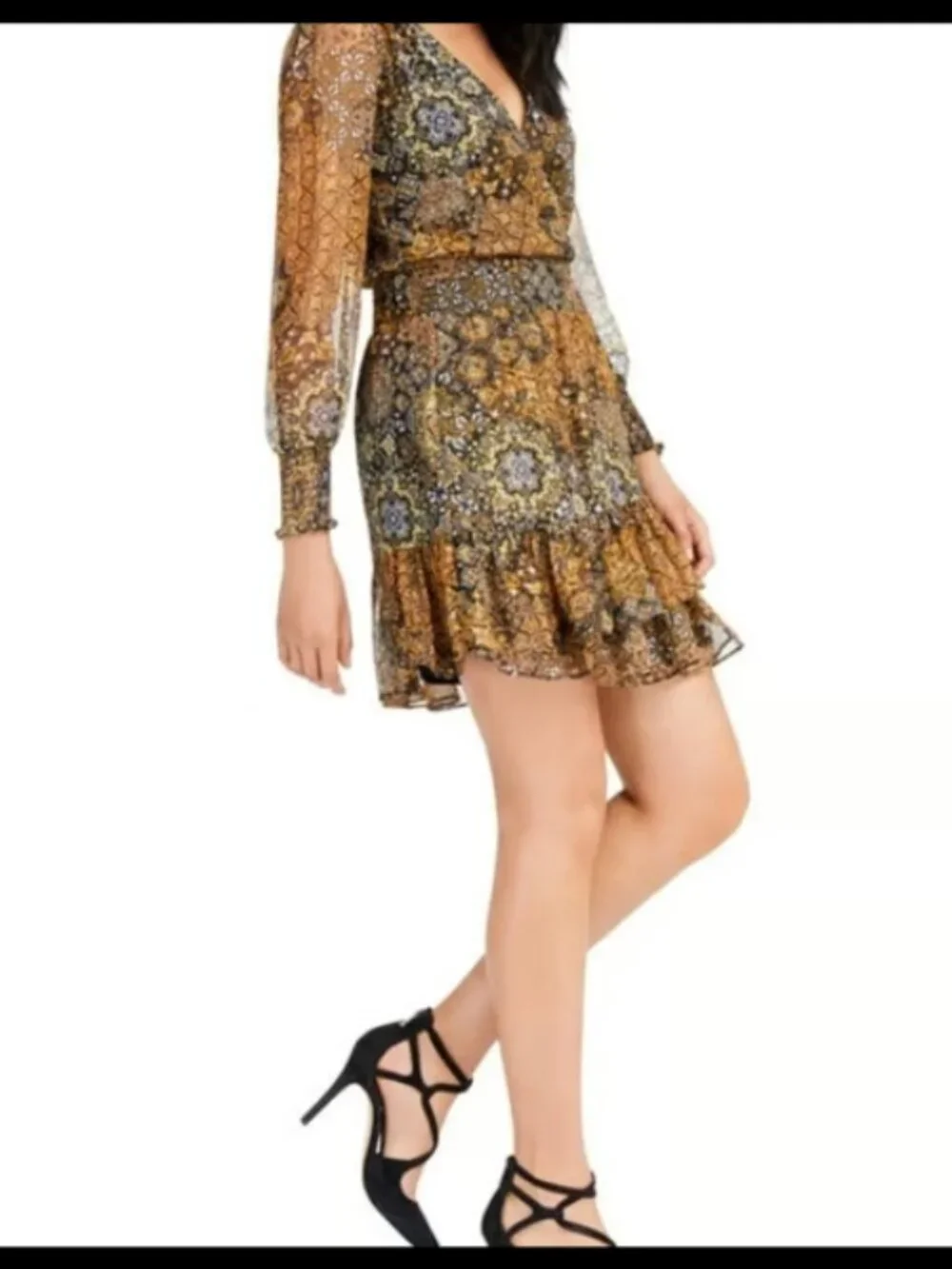 MICHAEL MICHAEL KORS MEGA PATCHWORK DRESS SIZE: M 8-10